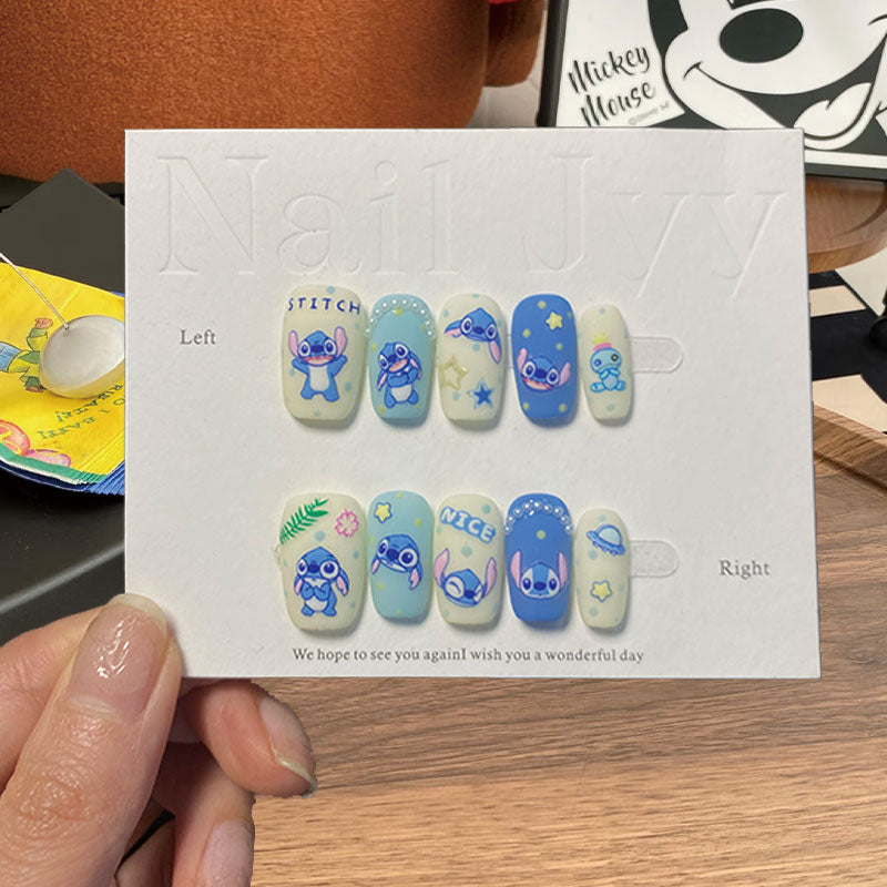 MYY's designer original high-end design customized luxury hand-painted wearable nail art