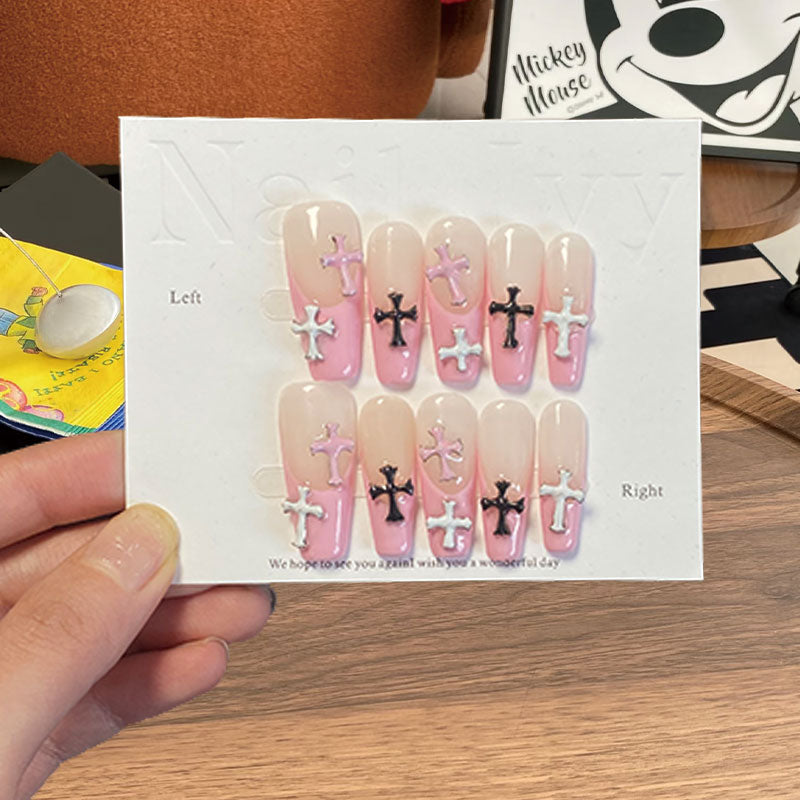 A1176-MYY's designer original high-end design customized luxury hand-painted wearable nail art