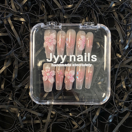 MYY's designer original high-end design customized luxury hand-painted wearable nail art