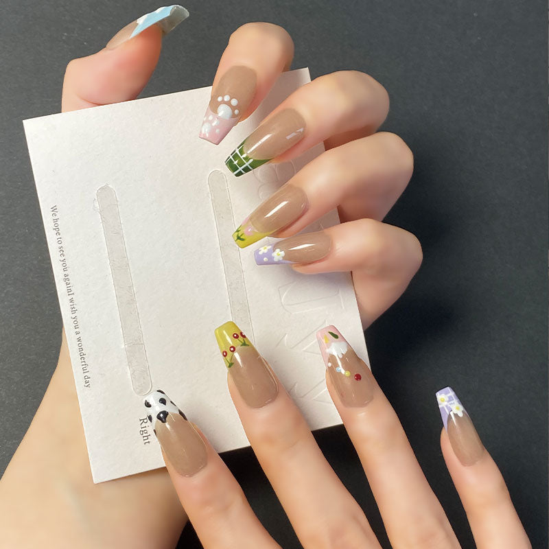 MYY's designer original high-end design customized luxury hand-painted wearable nail art