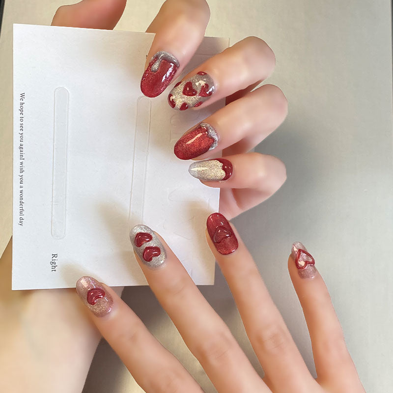 A1148-MYY's designer original high-end design customized luxury hand-painted wearable nail art