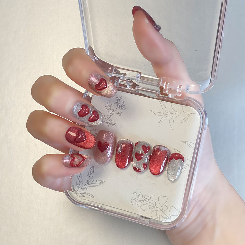 A1148-MYY's designer original high-end design customized luxury hand-painted wearable nail art
