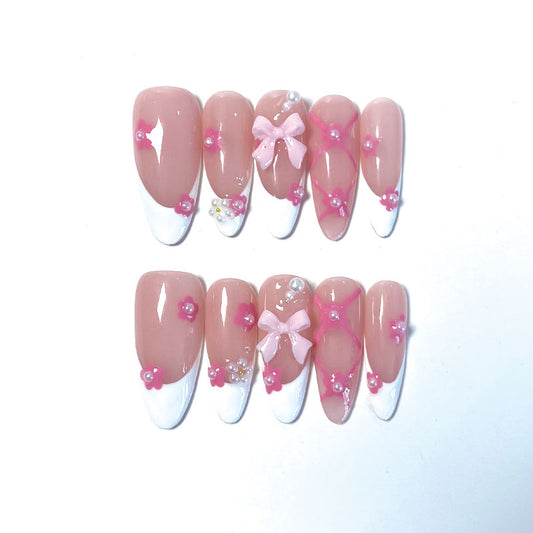 A1177 MYY's designer original high-end design customized luxury hand-painted wearable nail art