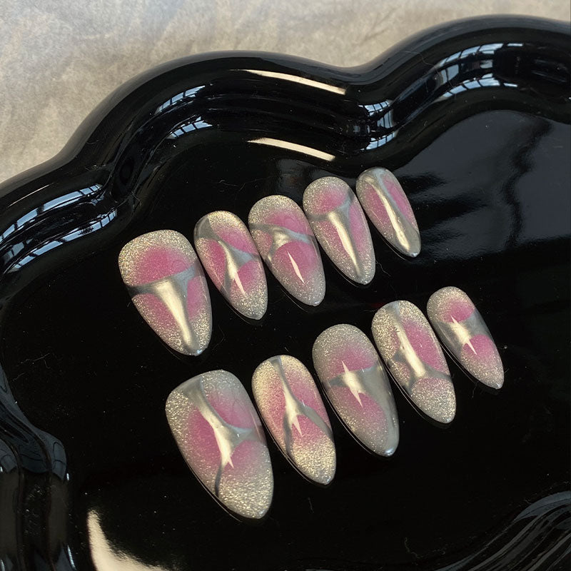 MYY's designer original high-end design customized luxury hand-painted wearable nail art&nbsp;