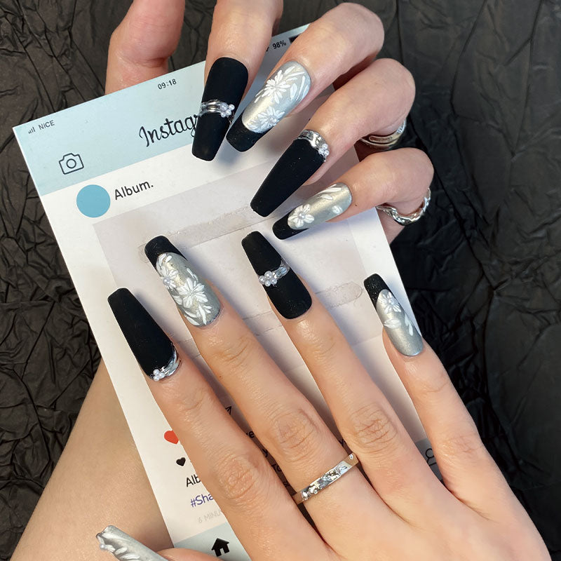 MYY's designer original high-end design customized luxury hand-painted wearable nail art&nbsp;