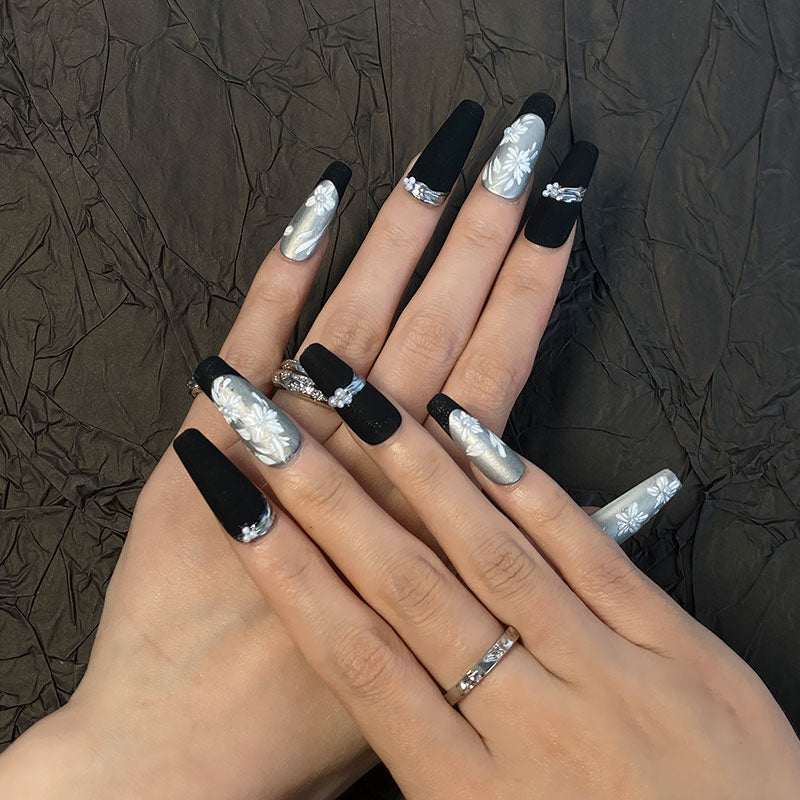 MYY's designer original high-end design customized luxury hand-painted wearable nail art&nbsp;