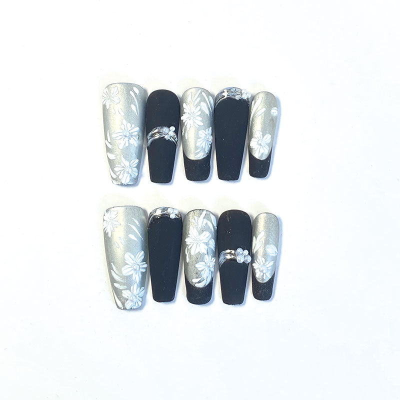 MYY's designer original high-end design customized luxury hand-painted wearable nail art&nbsp;